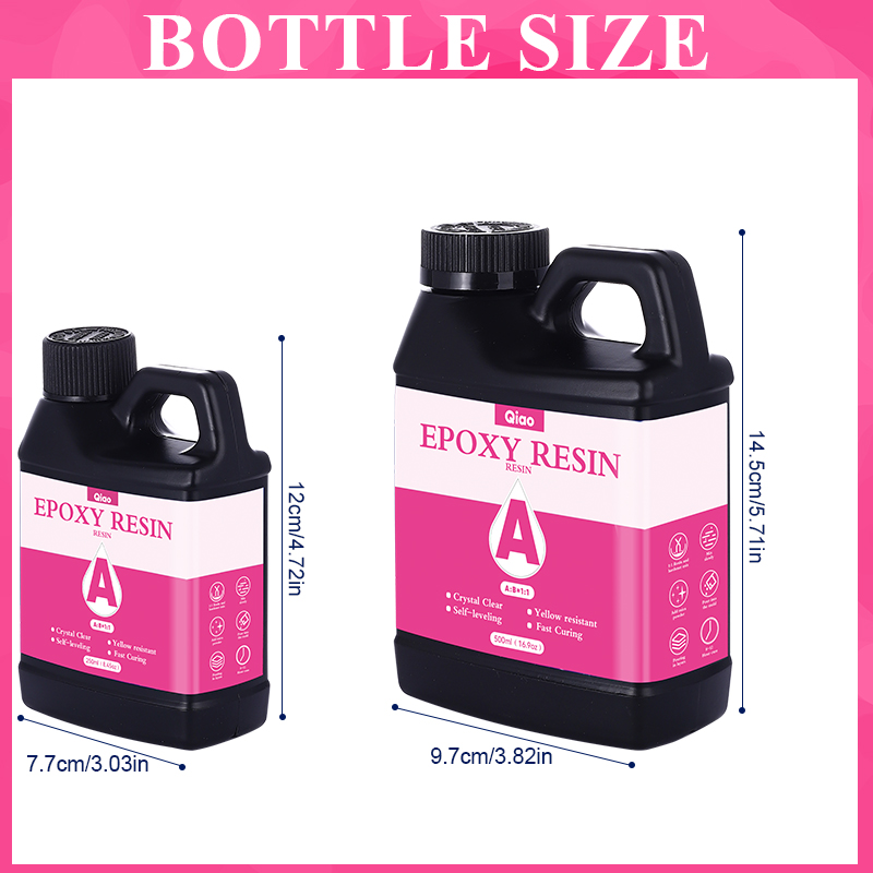 1:1 Crystal Clear Epoxy Resin  - Jewelry Making Board avaliação e preço