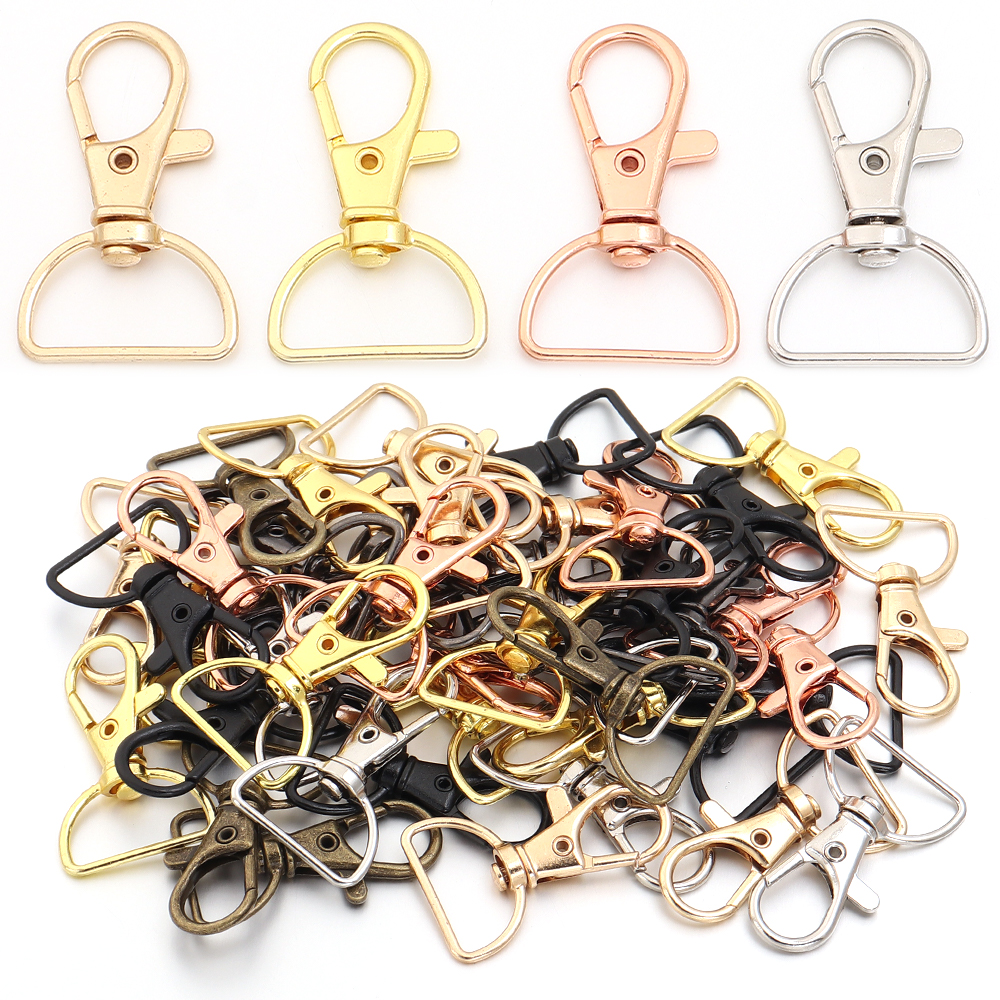 10pcs/lot Metal Swivel Clasps  - Jewelry Making Accessories avaliação e preço