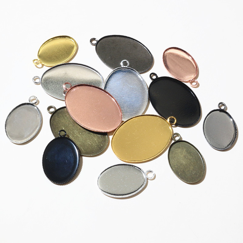 10-20pcs 13x18mm/18x25mm Inner - Jewelry Making Tray avaliação e preço