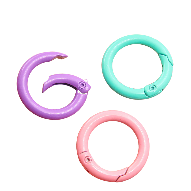 5-20pcs Colorful Spring O Ring - Jewelry Making Hoops avaliação e preço