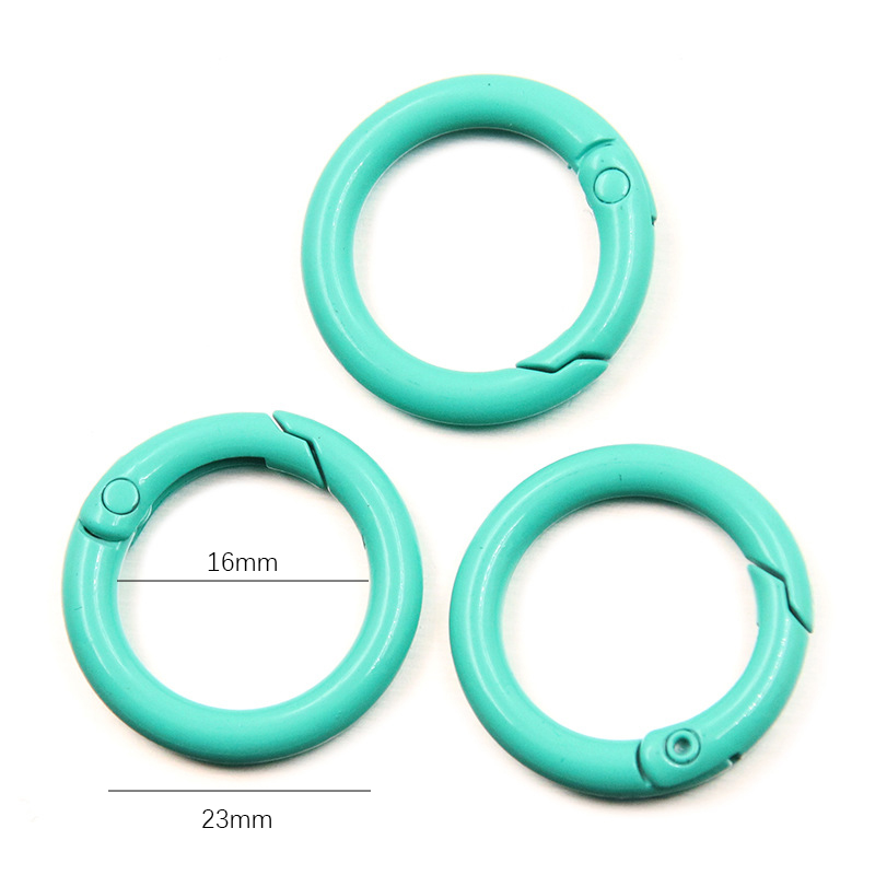 5-20pcs Colorful Spring O Ring - Jewelry Making Hoops avaliação e preço
