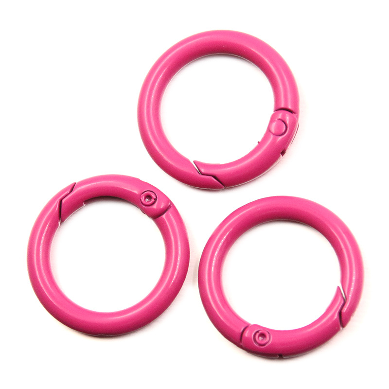 5-20pcs Colorful Spring O Ring - Jewelry Making Hoops avaliação e preço