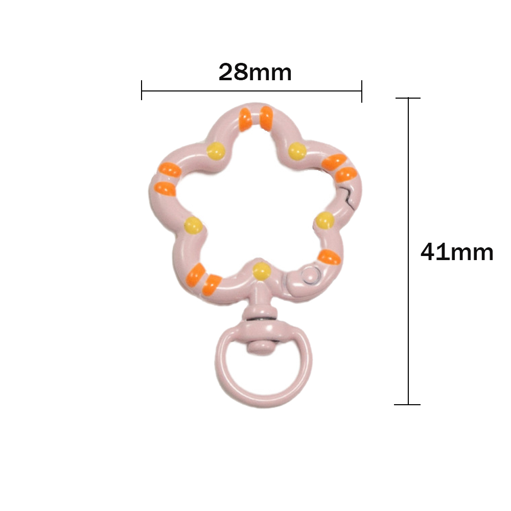 5pcs Flower Metal Lobster Claw - Jewelry Making Hoops avaliação e preço
