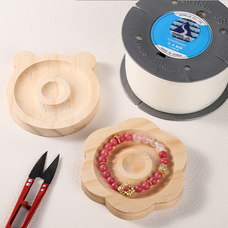 1Pc DIY Natural Wooden Beading - Jewelry Making Board avaliação e preço