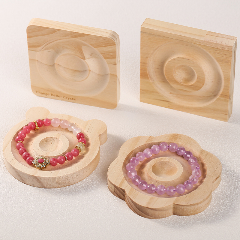1Pc DIY Natural Wooden Beading - Jewelry Making Board avaliação e preço