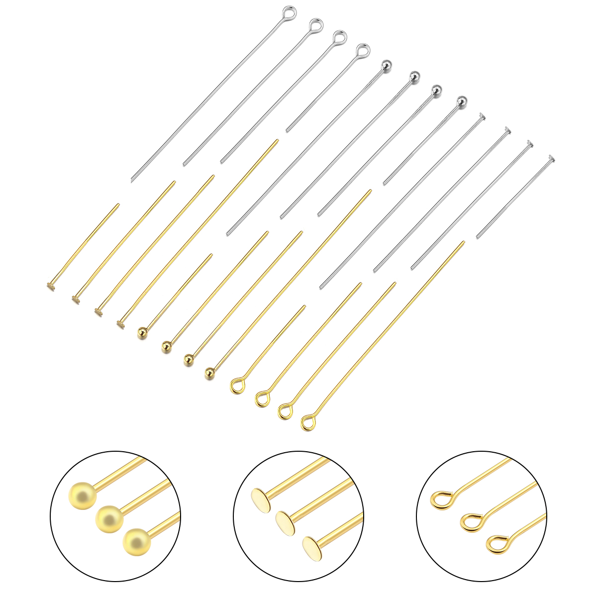 50-100pcs Stainless Steel Flat - Jewelry Making Looper Tool avaliação e preço