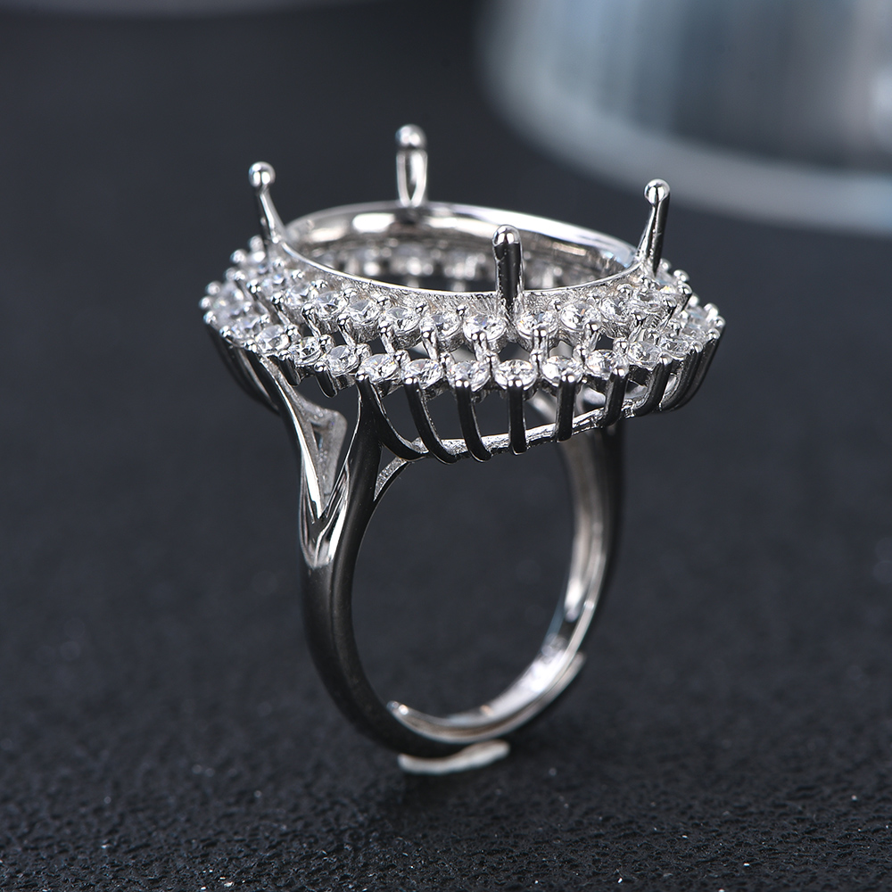 13x18mm S925 Sterling Silver R - Jewelry Making Ring Tool avaliação e preço