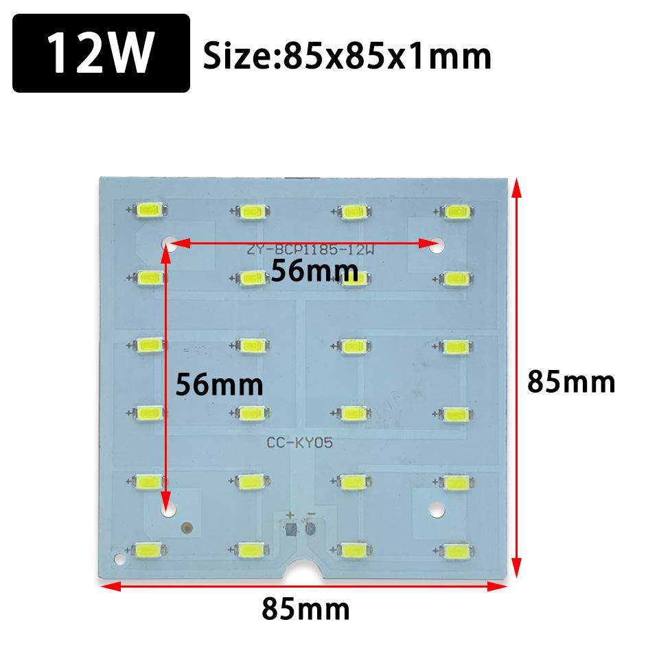 6W 9W 12W 18W LED Ceiling Ligh - Jewelry Making Board avaliação e preço