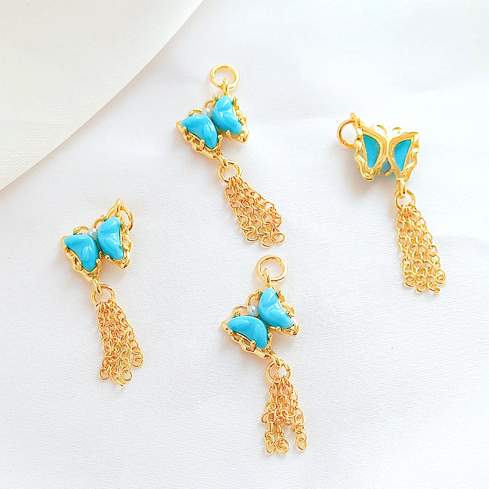 Brass Coated Gold Inlaid Raw S - Jewelry Making Raw Materials avaliação e preço
