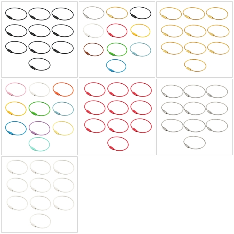 Unique Pack of 10 50mm Metal R - Jewelry Making Wire avaliação e preço