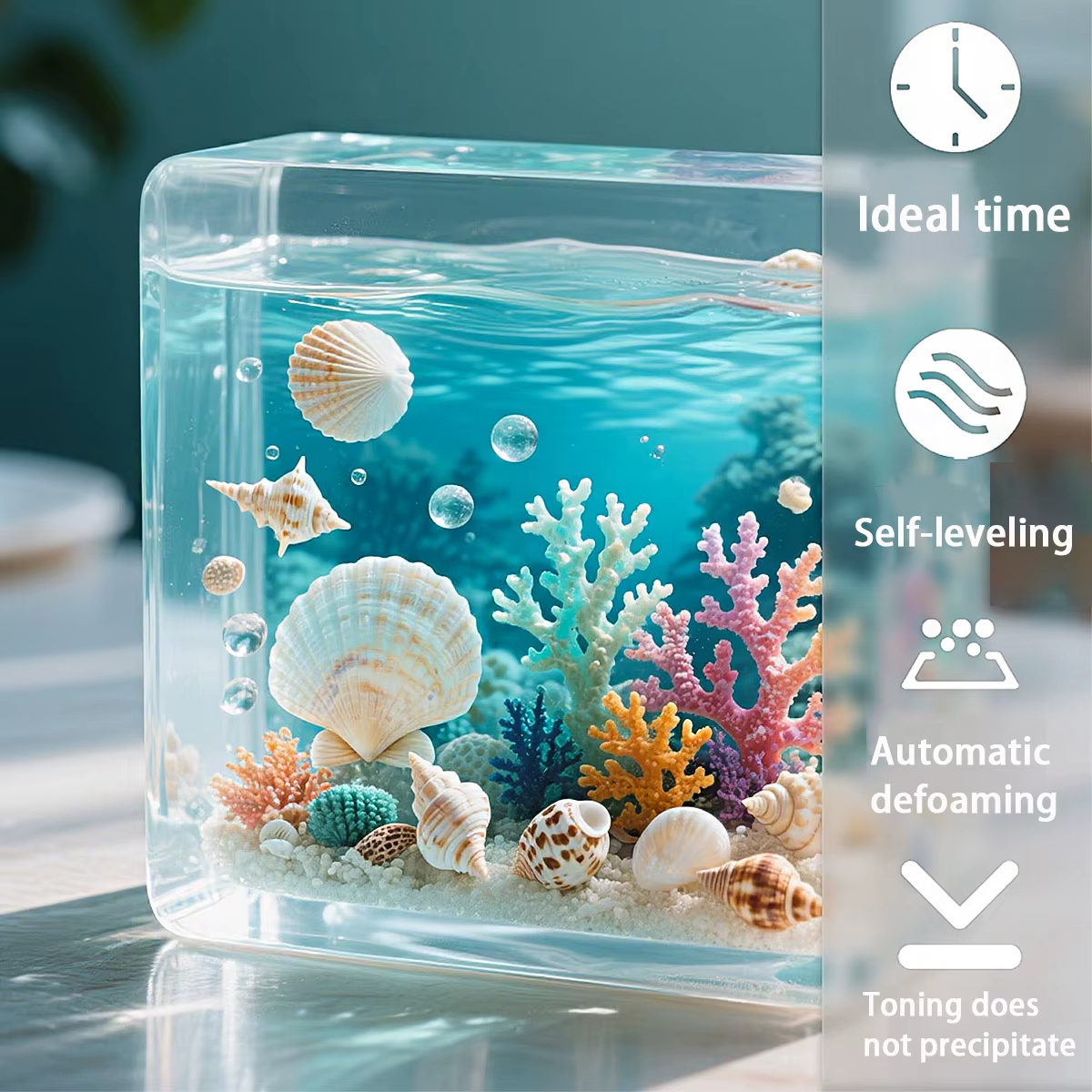 17.6oz/33.8oz AB Resin Epoxy G - Jewelry Making Board avaliação e preço