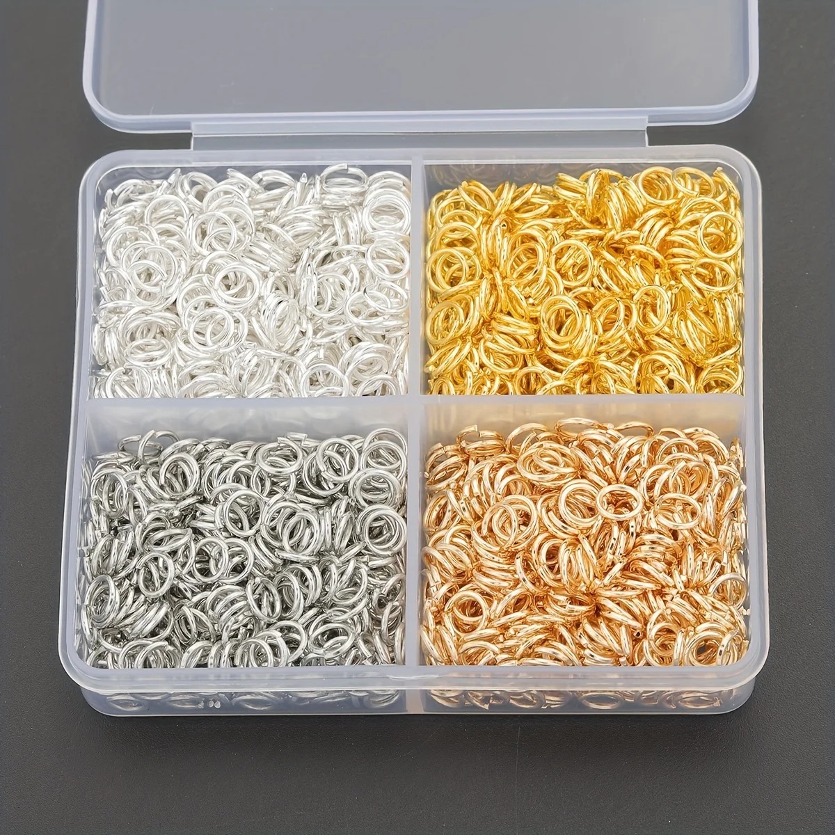 1200pcs 3mm Open Jump Rings fo - Jewelry Making Looper Tool avaliação e preço