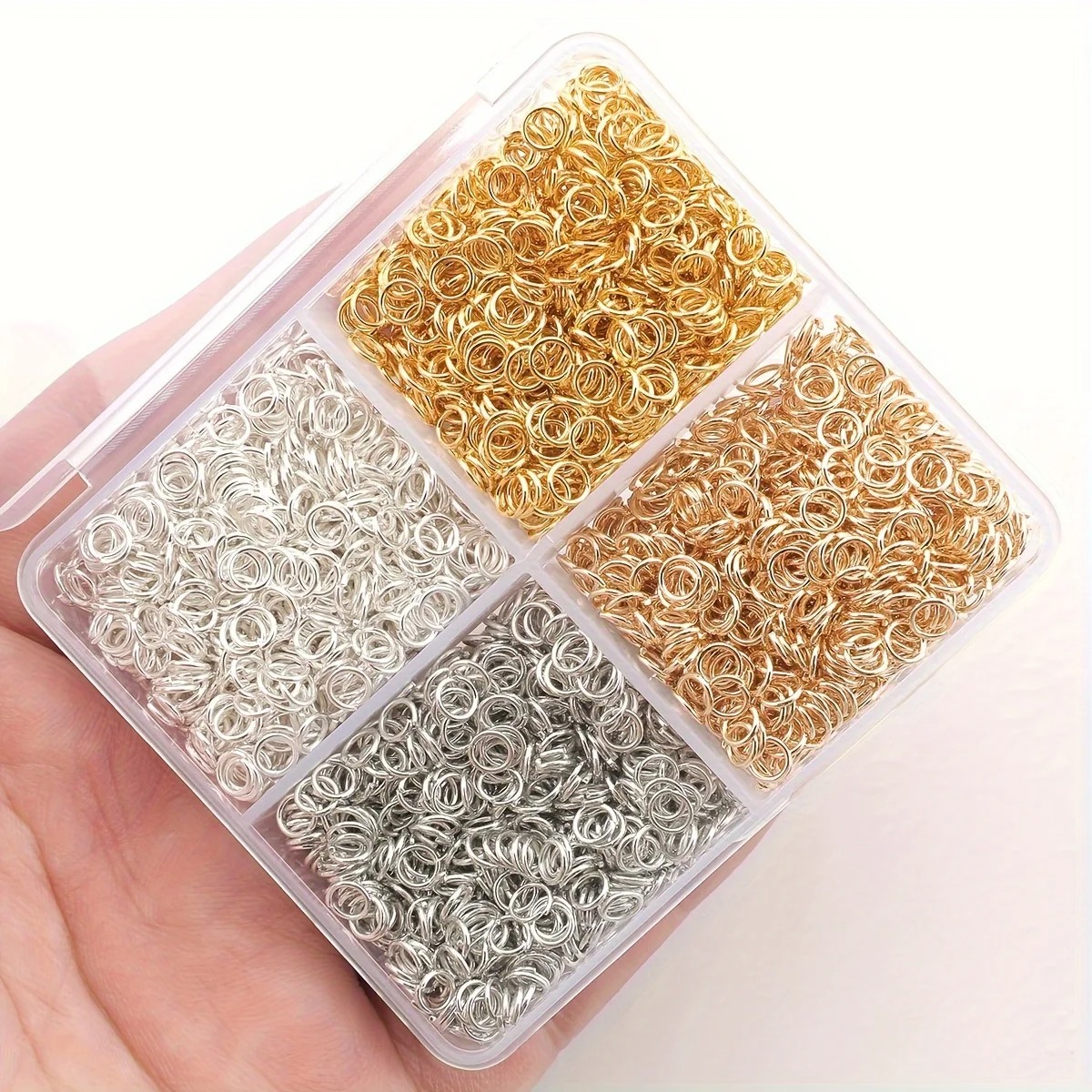 1200pcs 3mm Open Jump Rings fo - Jewelry Making Looper Tool avaliação e preço