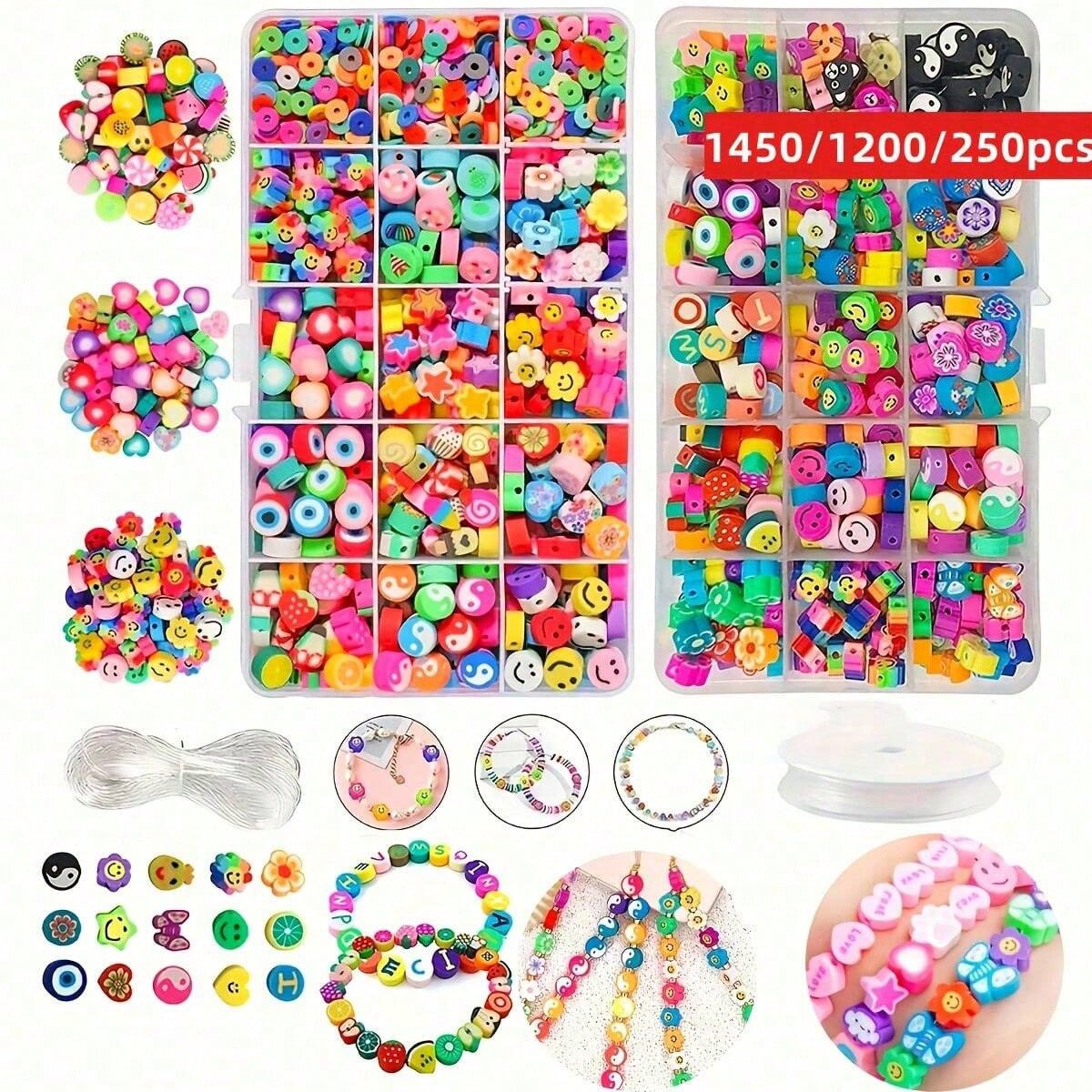 1450/1200/250pcs Polymer Clay  - Jewelry Making In Clay avaliação e preço