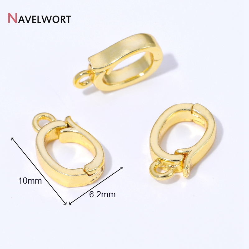 14K/18K Gold Plated Brass Meta - Jewelry Making Gold avaliação e preço