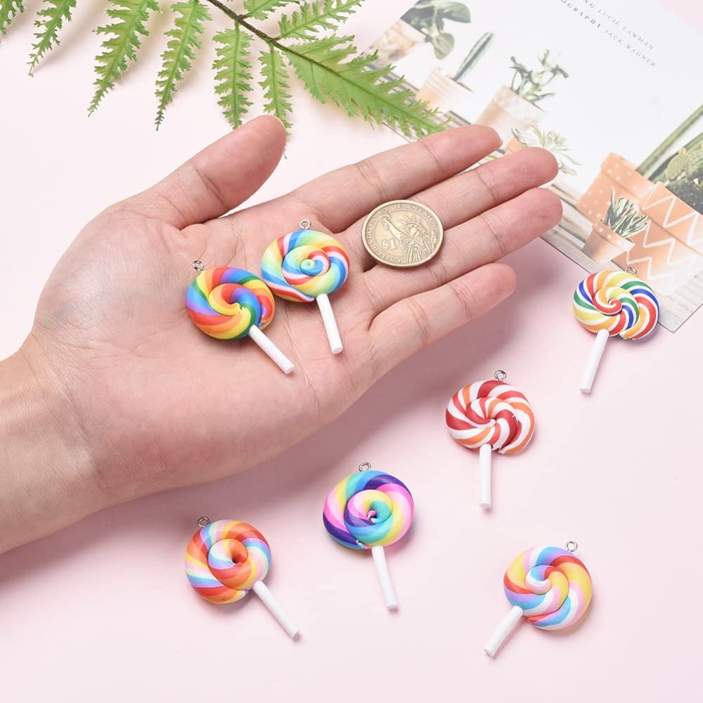 3/9/18pcs Multi-color Soft Cer - Jewelry Making In Clay avaliação e preço