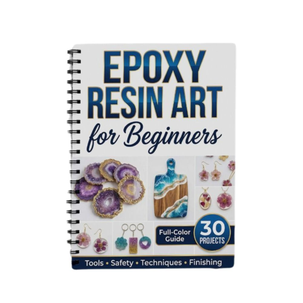 Step-by-Step Epoxy Resin Art H - Jewelry Making Guide avaliação e preço