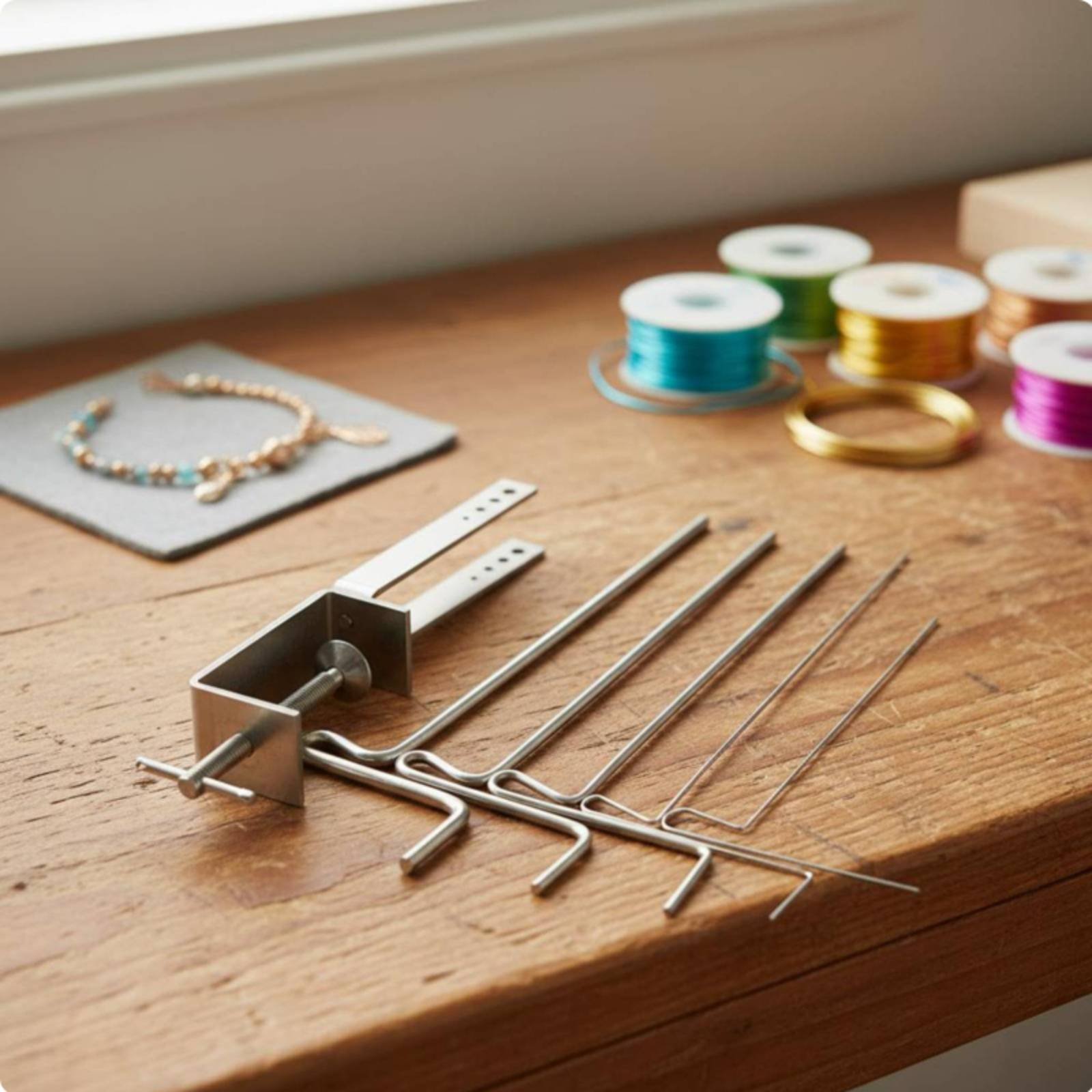 Stepped Wire Looping Rod Sturd - Jewelry Making Ring Tool avaliação e preço