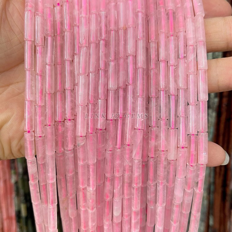 4*13mm Natural Agate Aventurin - Crimp Bead Tube avaliação e preço