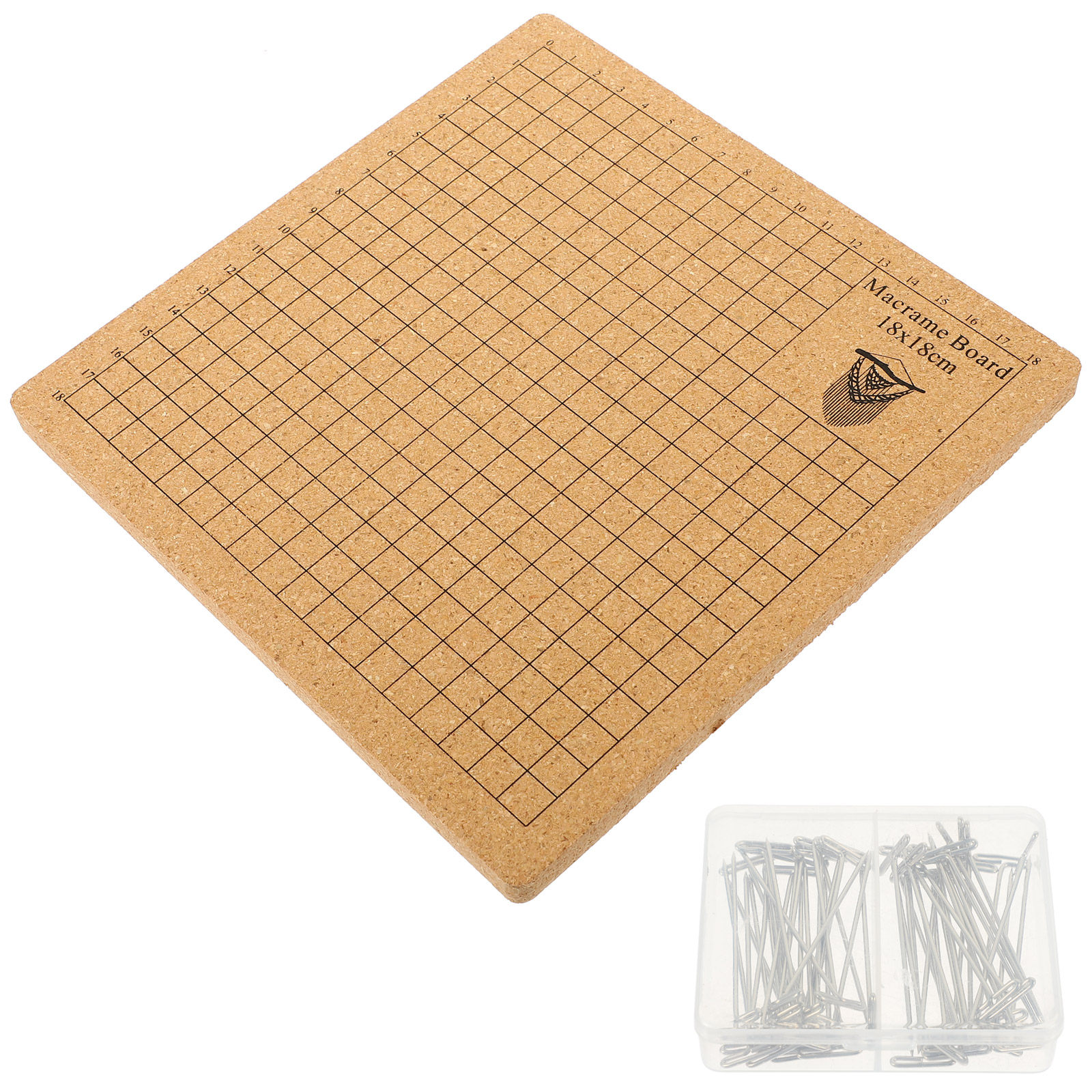 1 Set Cork Macrame Board Grid  - Jewelry Making Board avaliação e preço