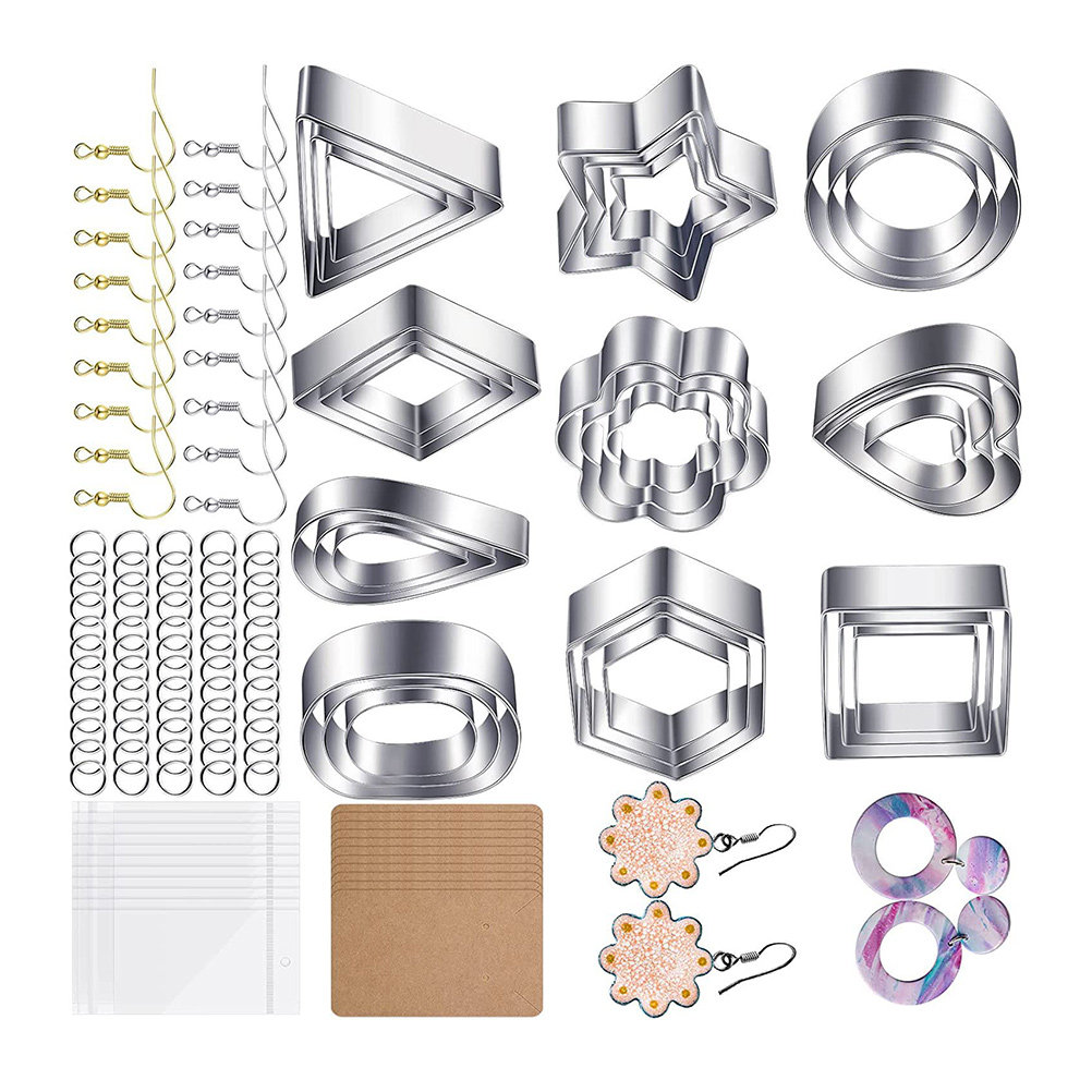 1Set Stainless Steel Polymer C - Jewelry Making In Clay avaliação e preço