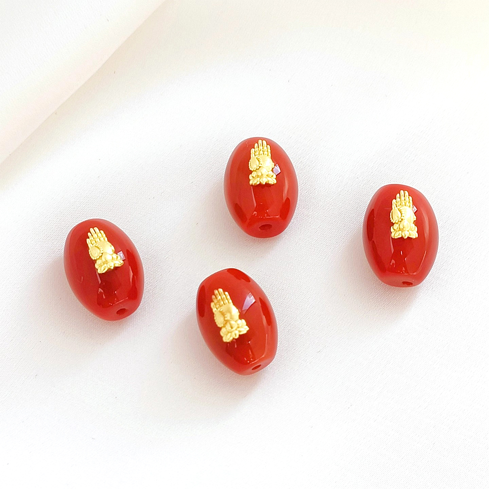 Brass Coated Gold Inlaid with  - Jewelry Making Raw Materials avaliação e preço