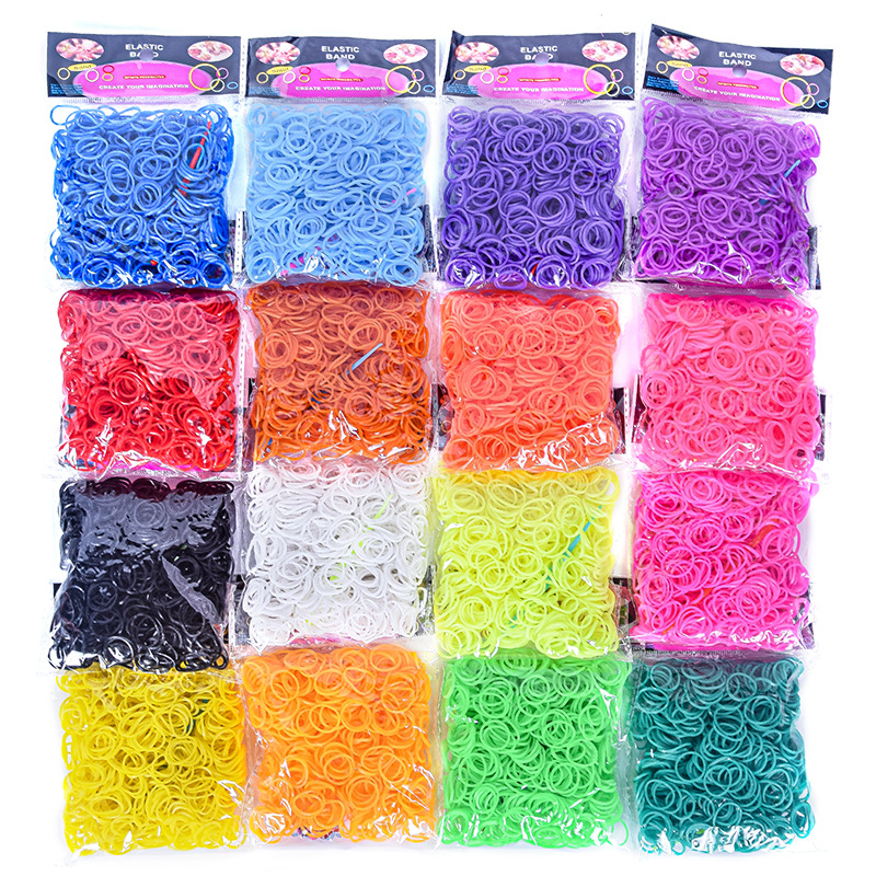 600 pieces Colorful Rubber Ban - Jewelry Making Techniques avaliação e preço