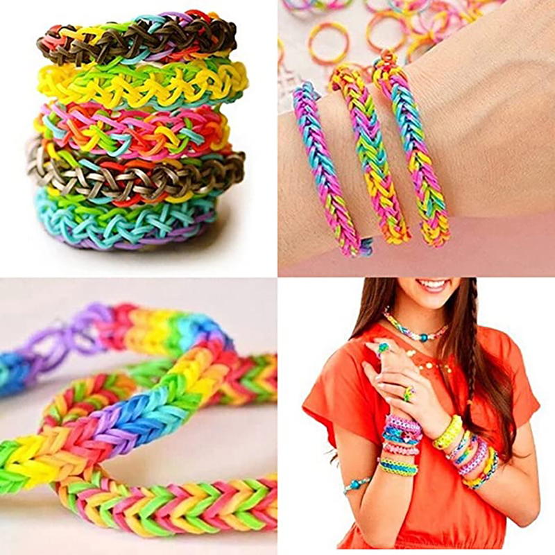 600 pieces Colorful Rubber Ban - Jewelry Making Techniques avaliação e preço