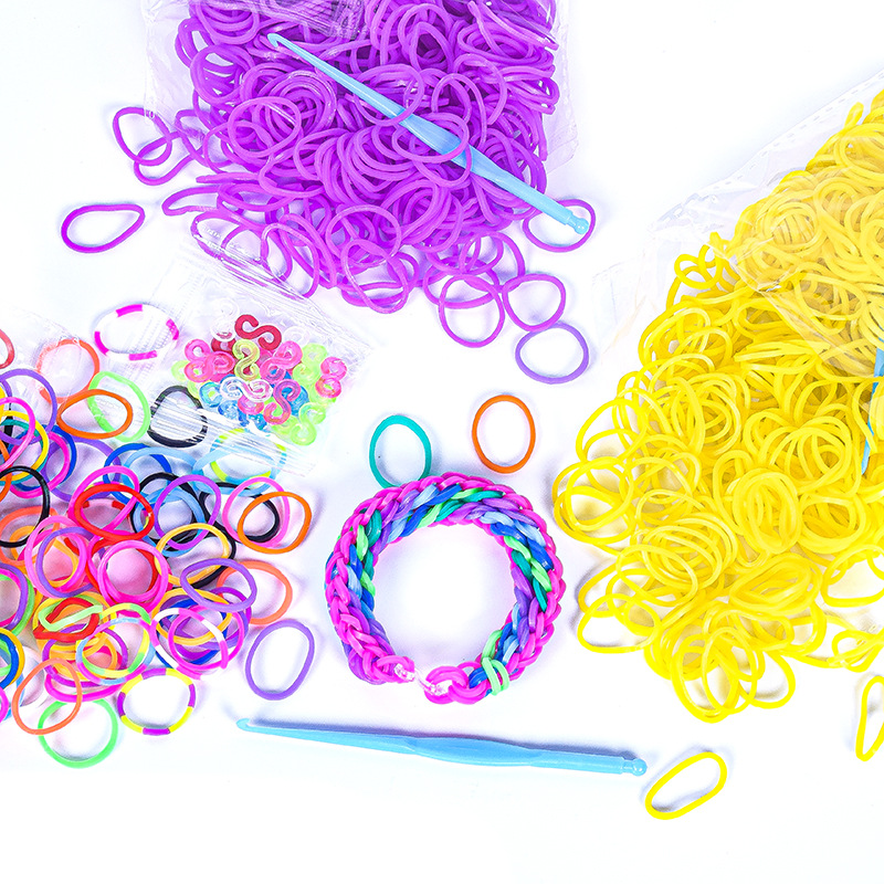 600 pieces Colorful Rubber Ban - Jewelry Making Techniques avaliação e preço