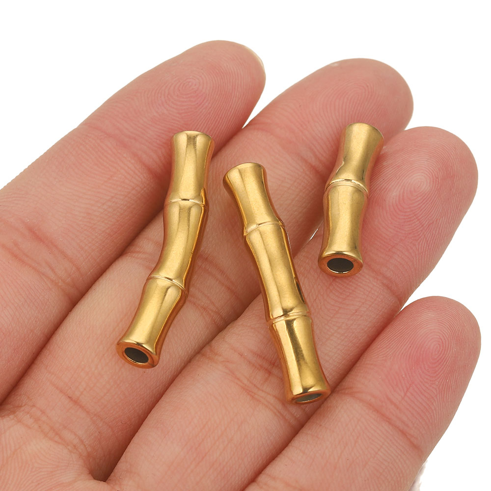 5pcs Stainless Steel Connector - Crimp Bead Tube avaliação e preço