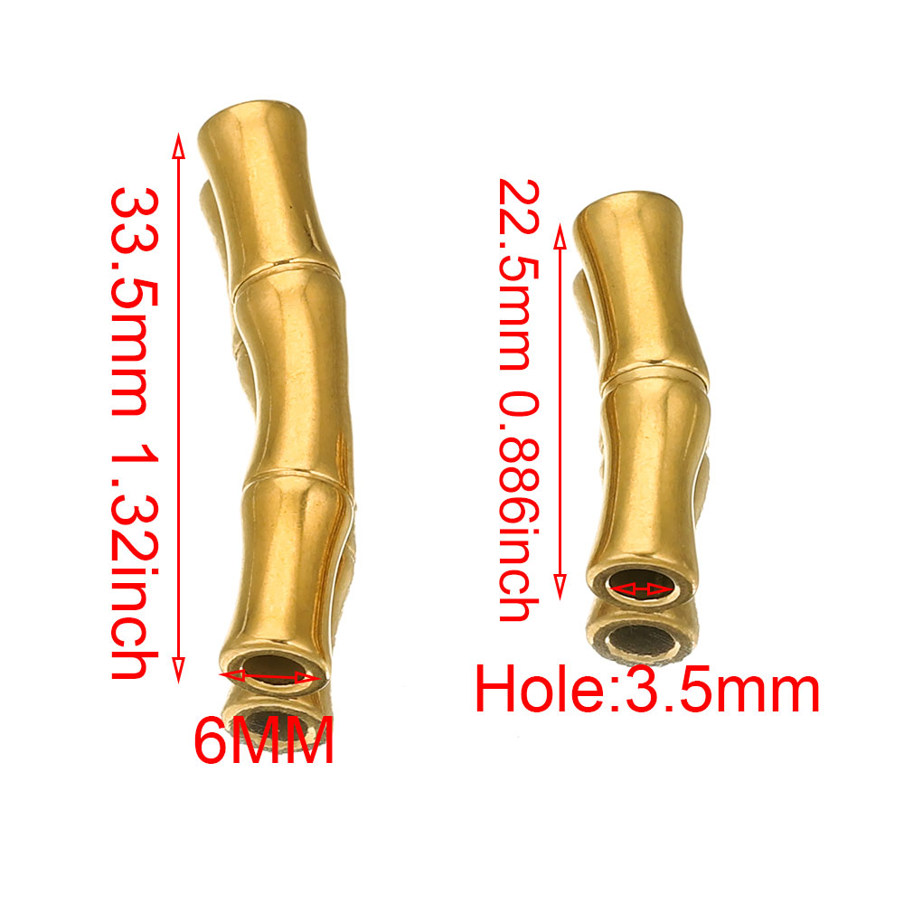 5pcs Stainless Steel Connector - Crimp Bead Tube avaliação e preço