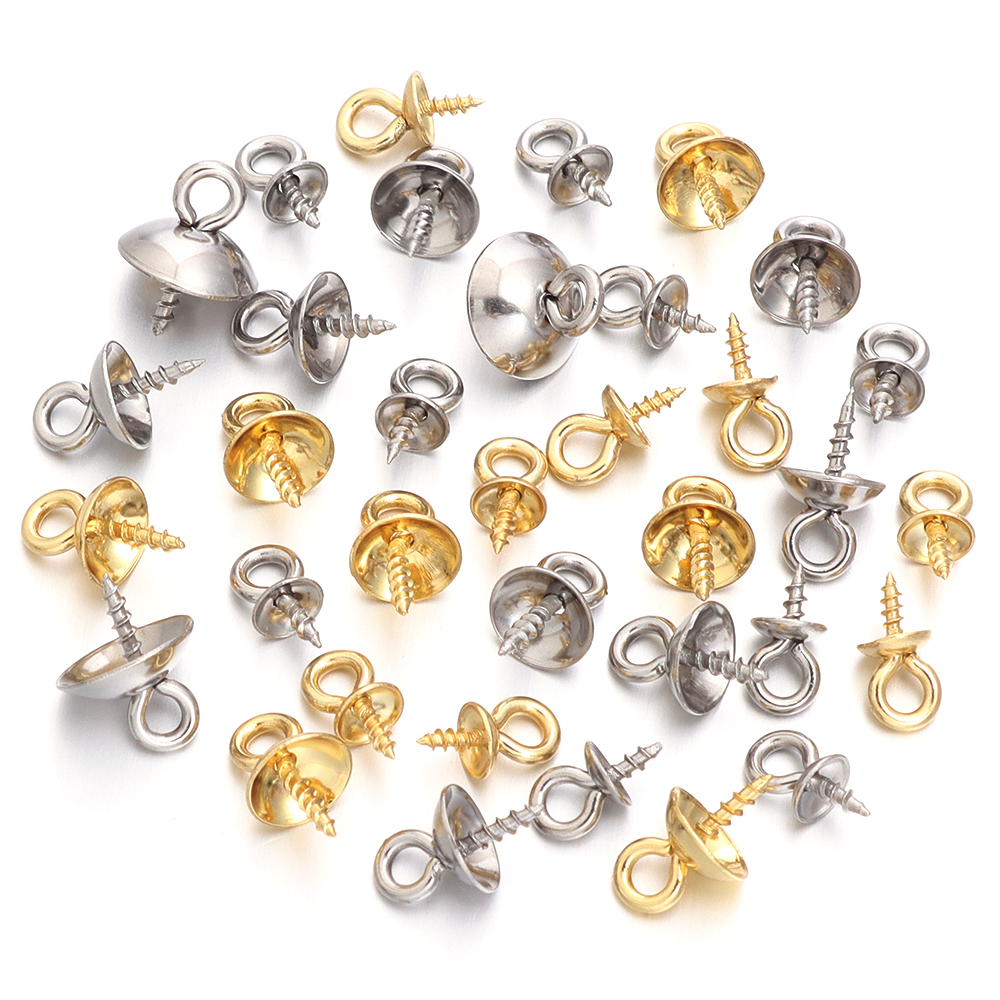 20pcs Stainless Steel Screw Ey - Jewelry Making Looper Tool avaliação e preço