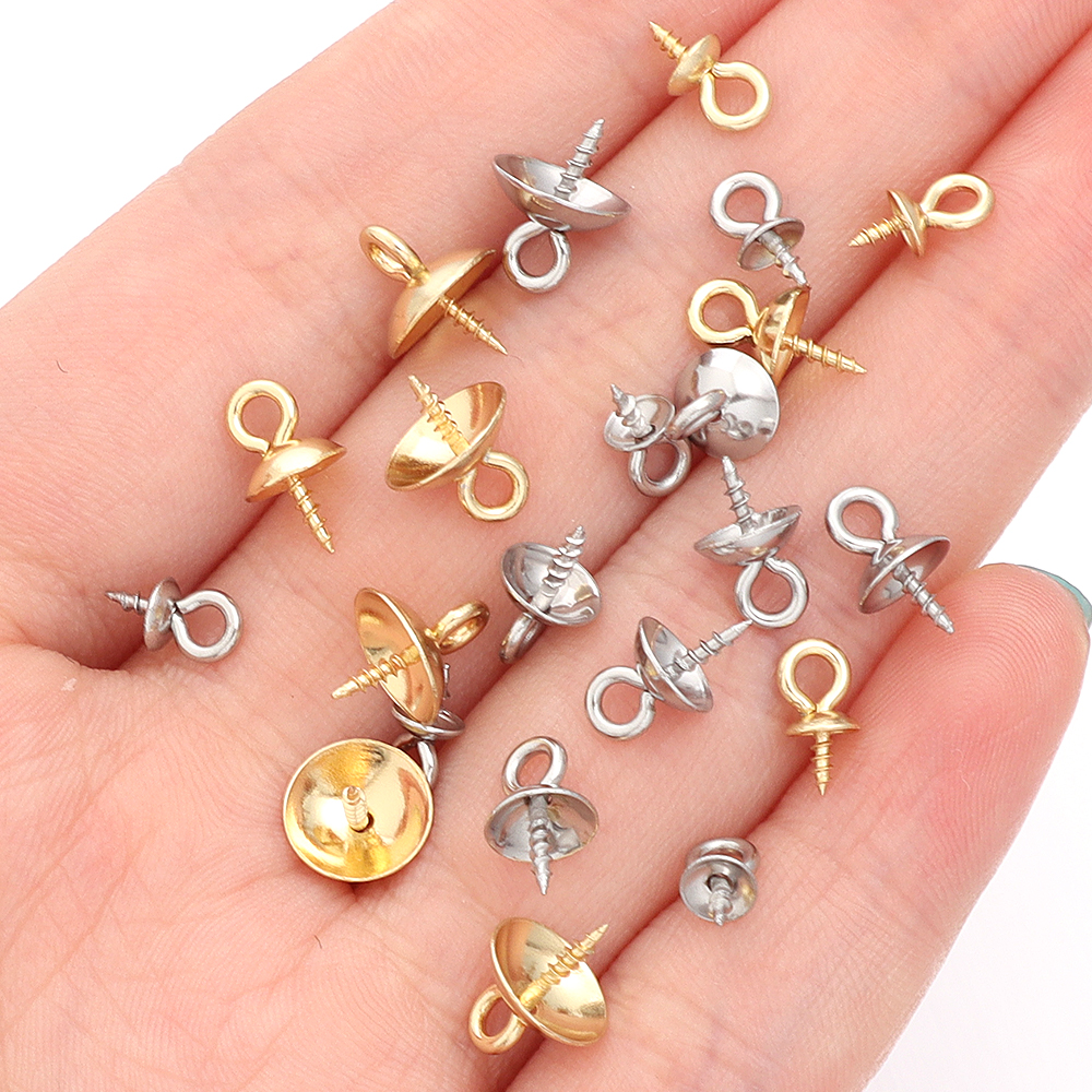 20pcs Stainless Steel Screw Ey - Jewelry Making Looper Tool avaliação e preço