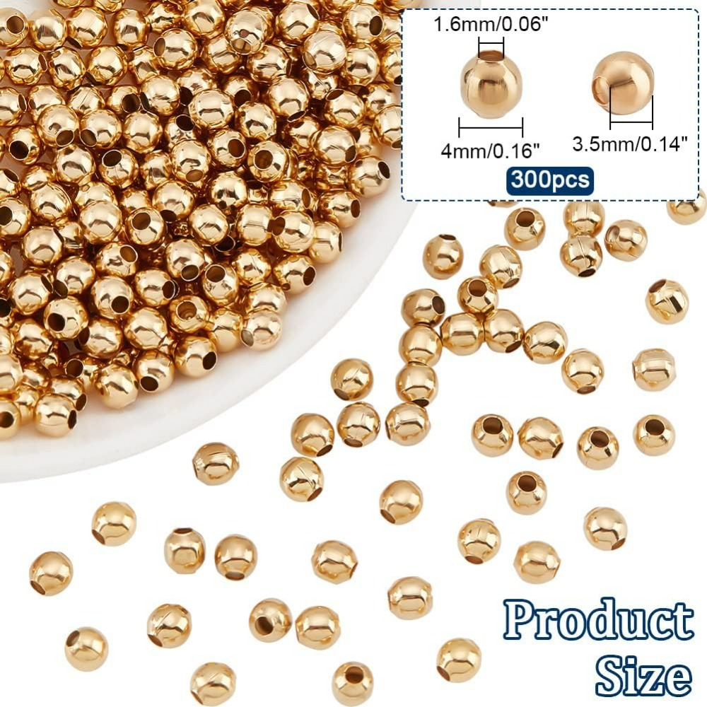 300 Pcs 304 Stainless Steel Be - Jewelry Making Diy Kit avaliação e preço