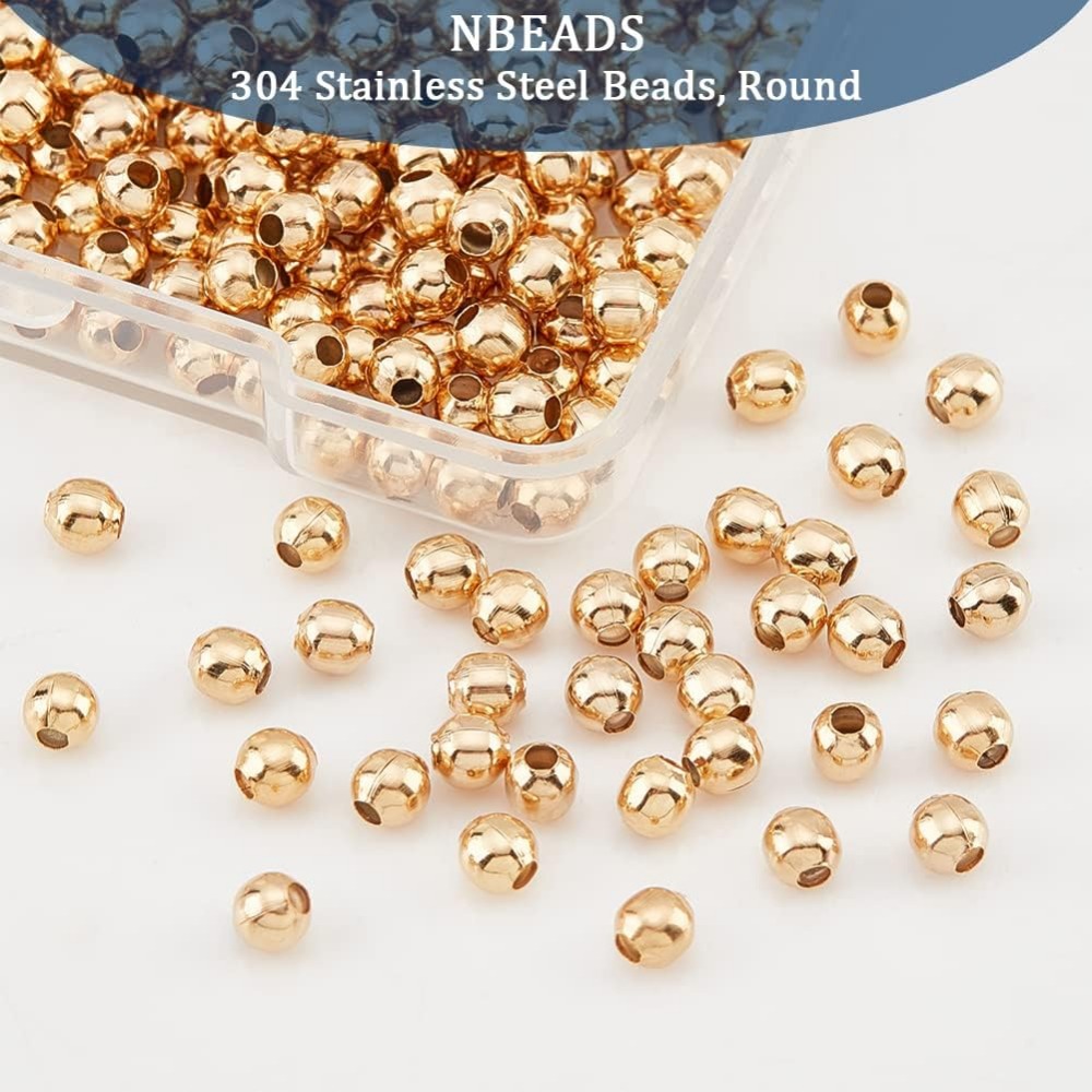 300 Pcs 304 Stainless Steel Be - Jewelry Making Diy Kit avaliação e preço