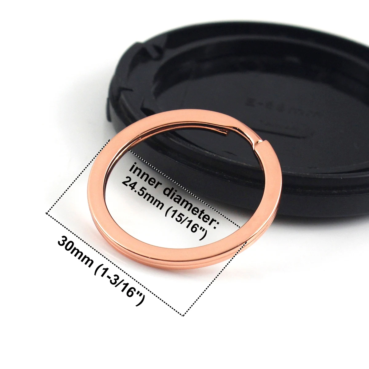 5/10pcs Metal Alloy Key Rings  - Jewelry Making Hoops avaliação e preço