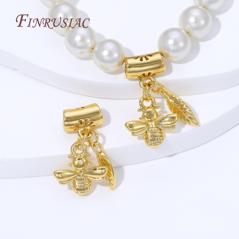 2/4/8Pcs 18K Gold Plated Bail  - Crimp Bead Tube avaliação e preço