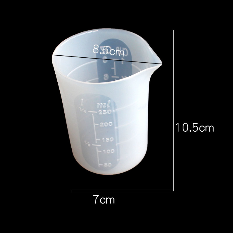 250ML Silicone measuring cup S - Jewelry Making Techniques avaliação e preço