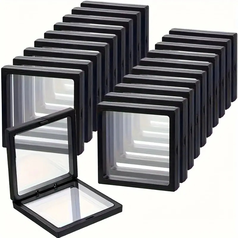 20Pcs Clearview 3D Floating Di - Jewelry Making Tray avaliação e preço