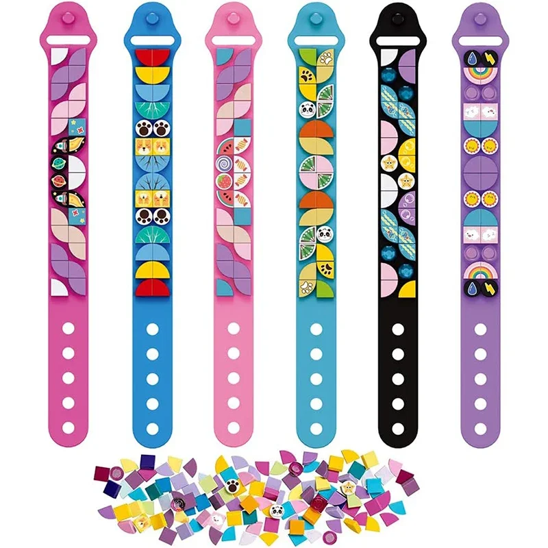 6Pcs/set Kids Building Blocks  - Jewelry Making Diy Kit avaliação e preço