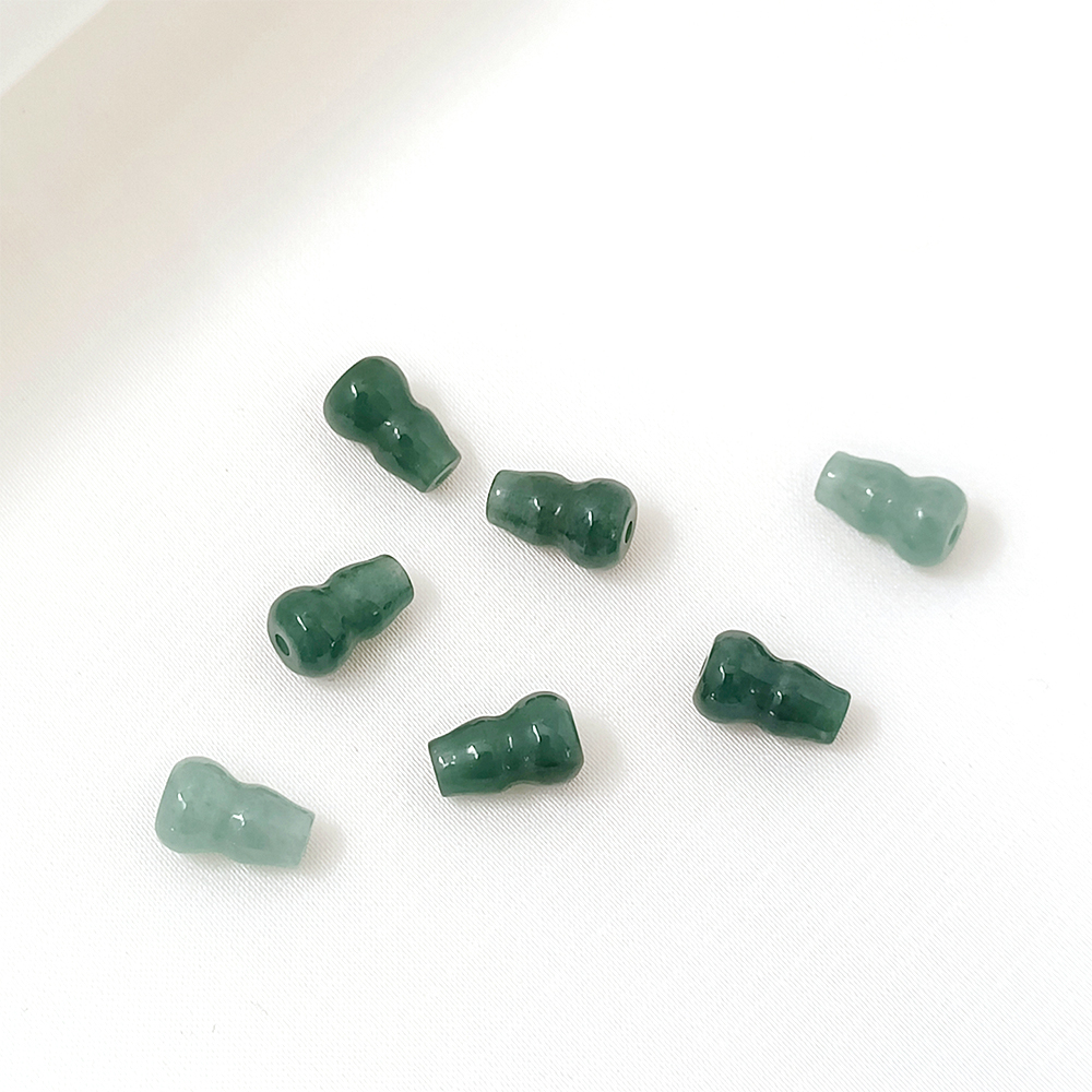 Natural Raw Stone Gourd Circul - Jewelry Making Raw Materials avaliação e preço