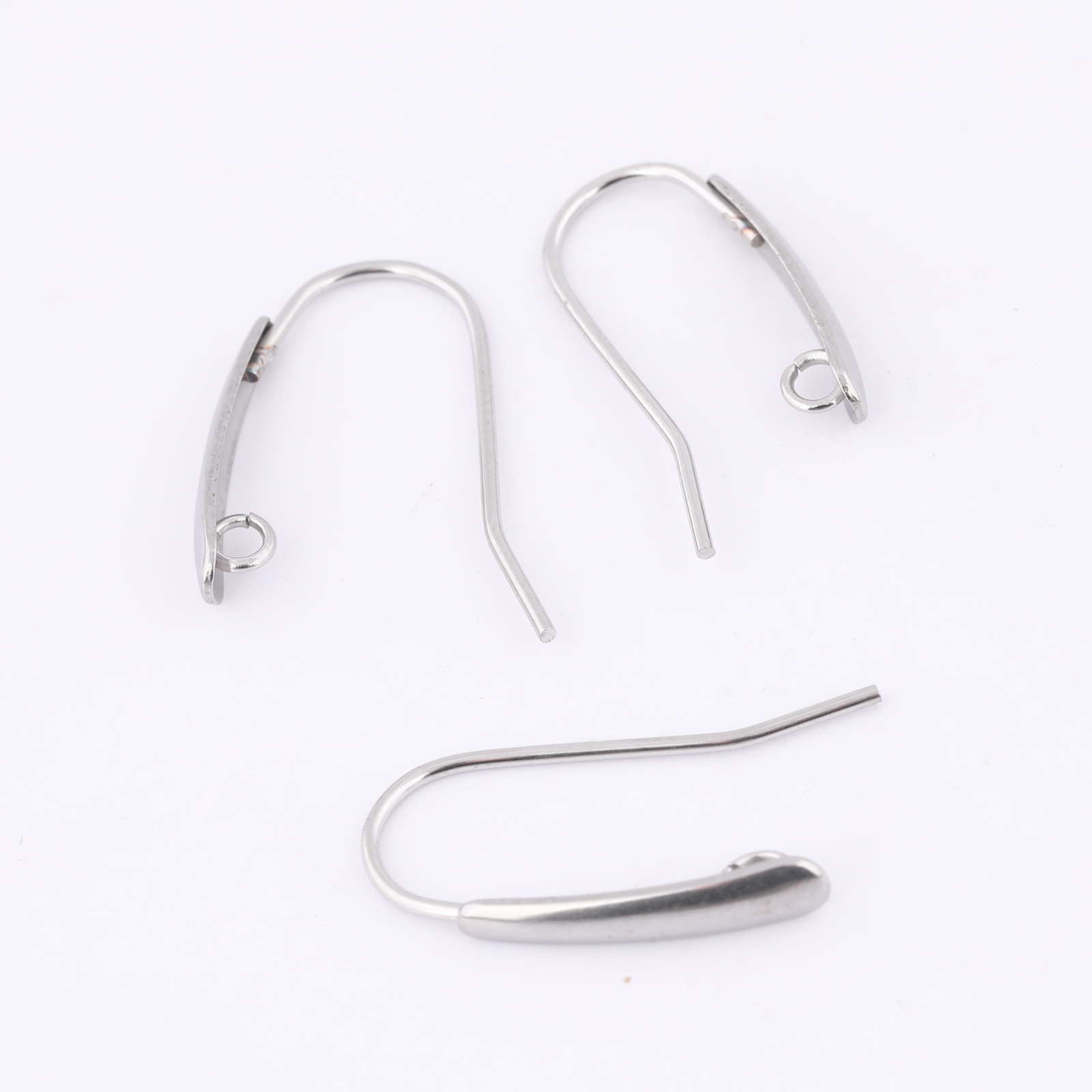40pcs Stainless Steel Earring  - Jewelry Making Wire avaliação e preço