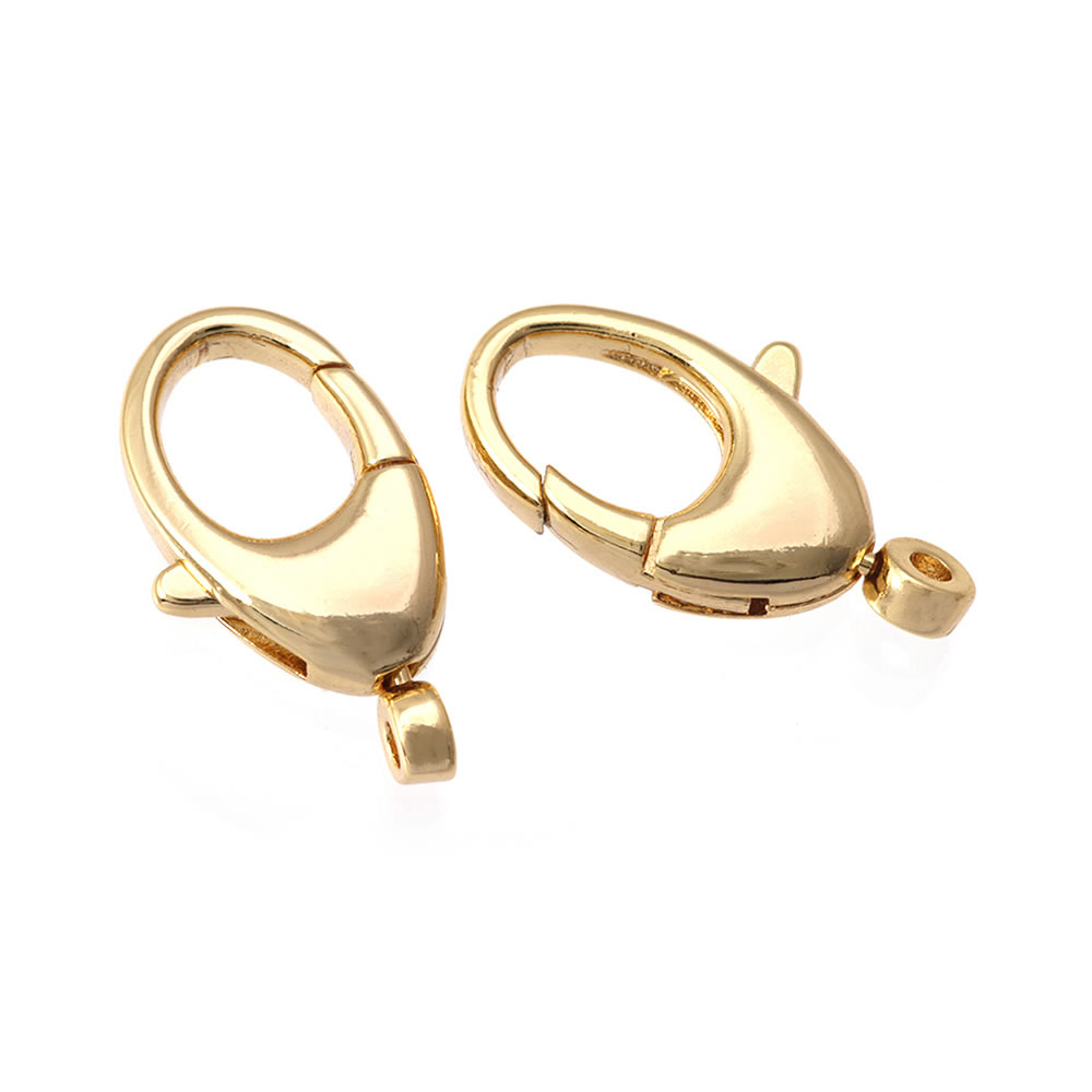 18K Gold Color Brass Rotatable - Jewelry Making Gold avaliação e preço