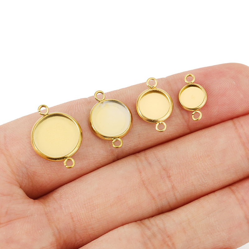 20pcs Never Fade Stainless Ste - Jewelry Making Tray avaliação e preço
