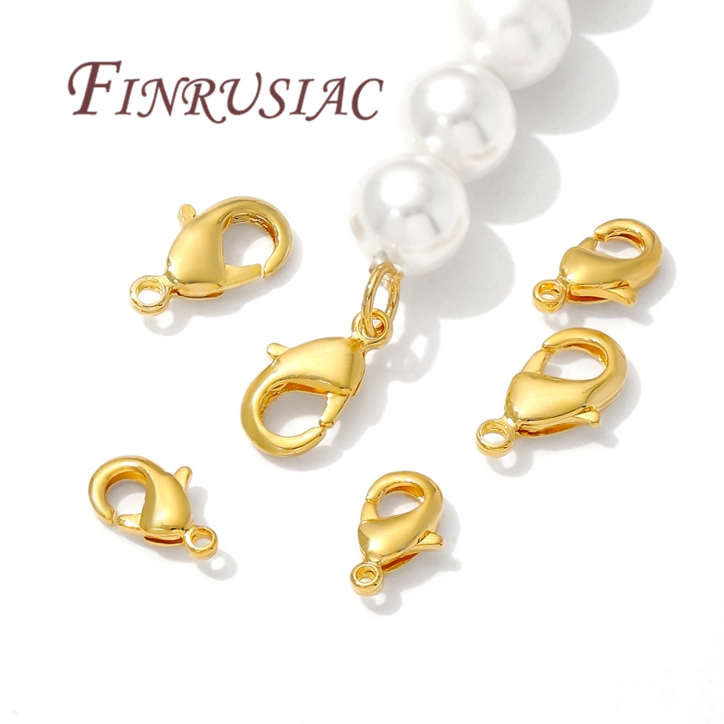 10mm 12mm 18K Gold Plated Lobs - Jewelry Making Gold avaliação e preço