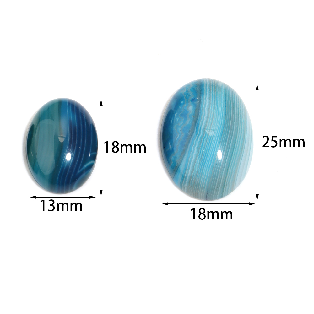 5pcs Natural Stone Cabochon Bl - Jewelry Making Ring Tool avaliação e preço