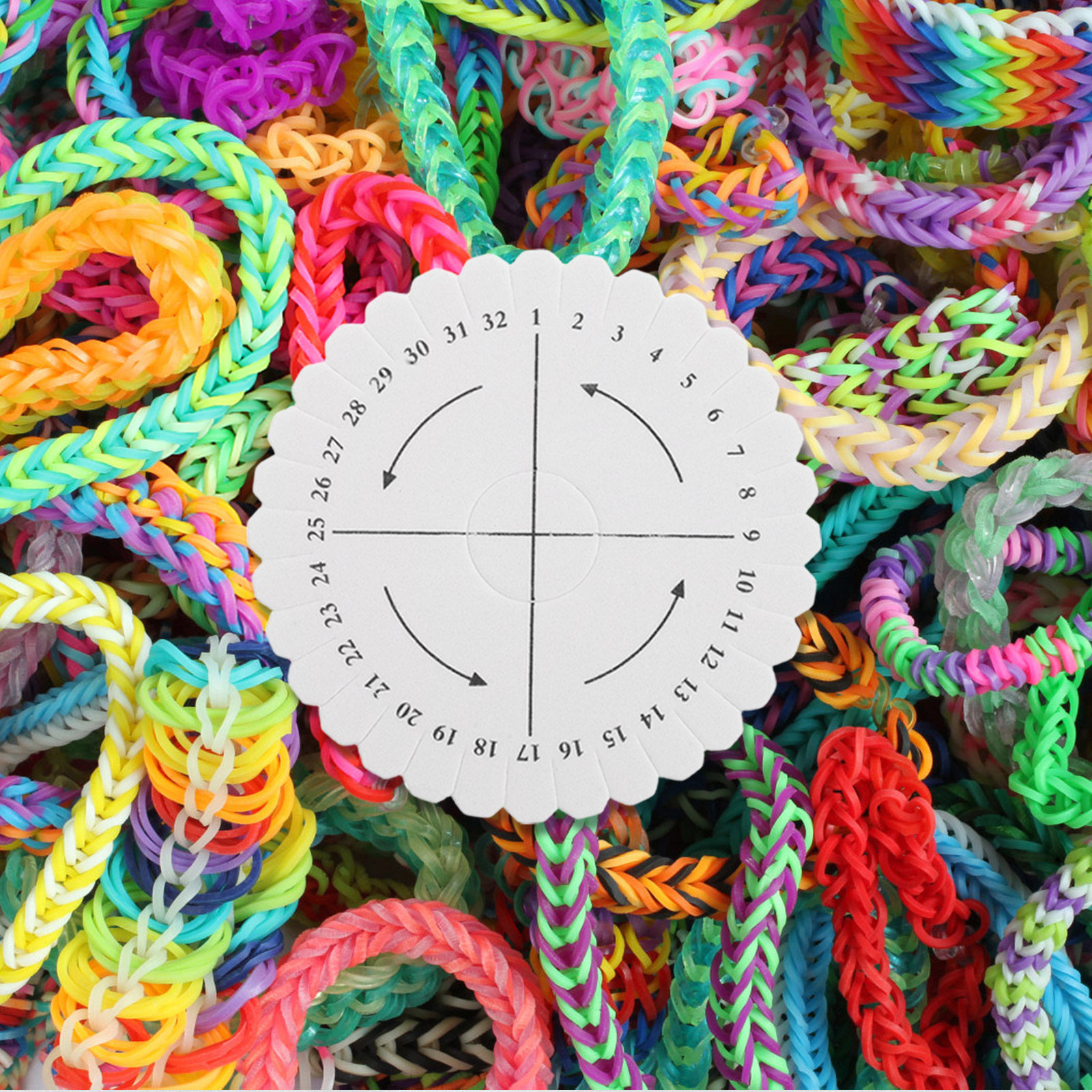 32 Slot Round Bracelet Braidin - Jewelry Making Board avaliação e preço