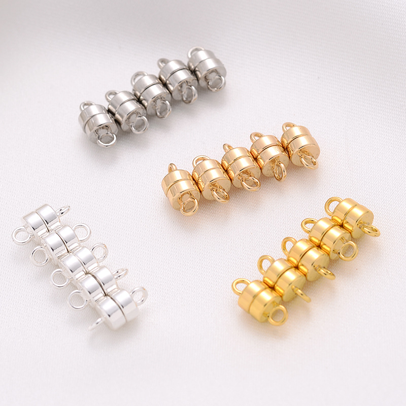 5Sets Round Magnetic Connected - Jewelry Making For Couples avaliação e preço
