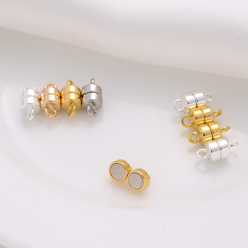 5Sets Round Magnetic Connected - Jewelry Making For Couples avaliação e preço