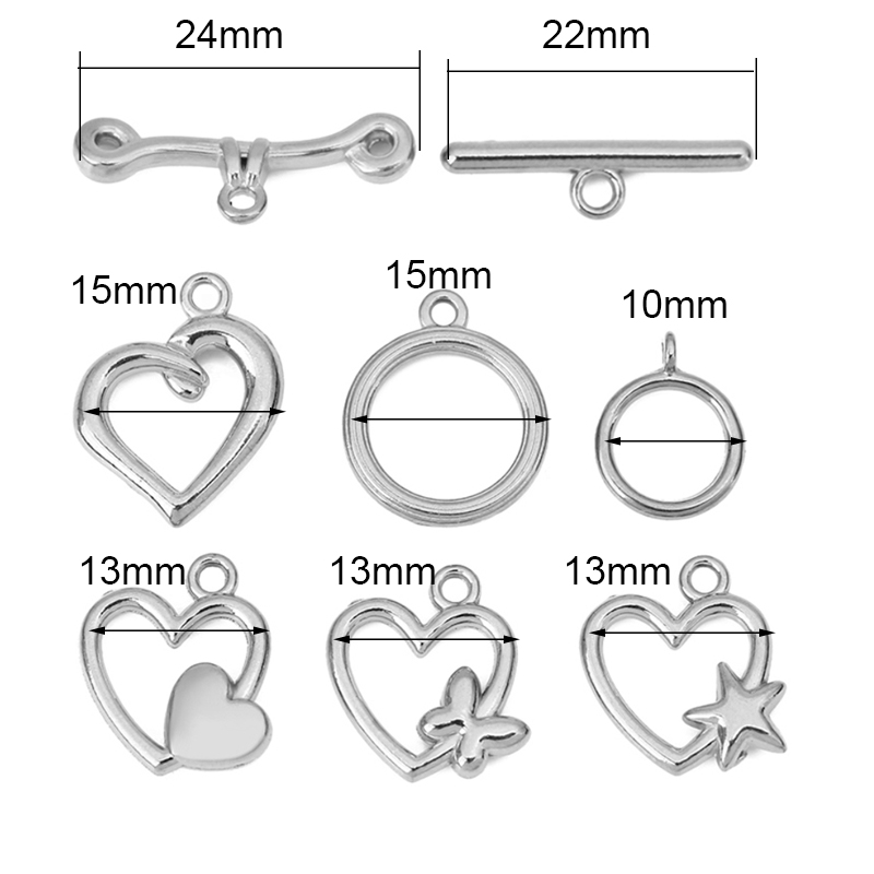 5sets PVD Never Fade Stainless - Jewelry Making Accessories avaliação e preço